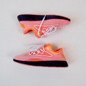 adidas Yohji Yamamoto Y-3 neon bright orange trainers black soles